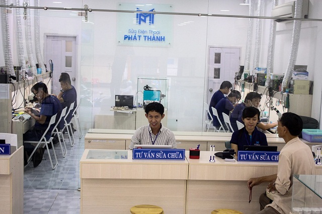 Thay vỏ iPad tại Hệ thống sửa điện thoại Phát Thành