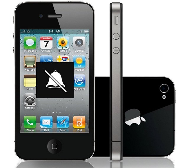 iPhone 4/4s mất âm thanh có thể do hư loa