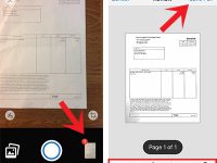 scan tai lieu sang pdf tren iphone