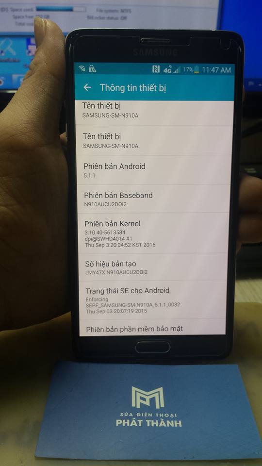 unlock samsung galaxy note 4 AT&T