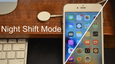 Chế độ đọc ban đêm Night Shift trên iPhone giúp bảo vệ mắt của người dùng trong điều kiện ánh sáng kém