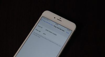 Sử dụng tính năng Thay thế văn bản để viết tắt trên iPhone giúp tiết kiệm thời gian