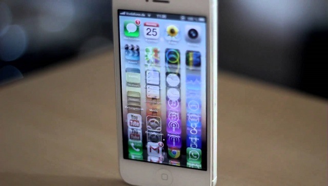 Màn hình iPhone bị giật
